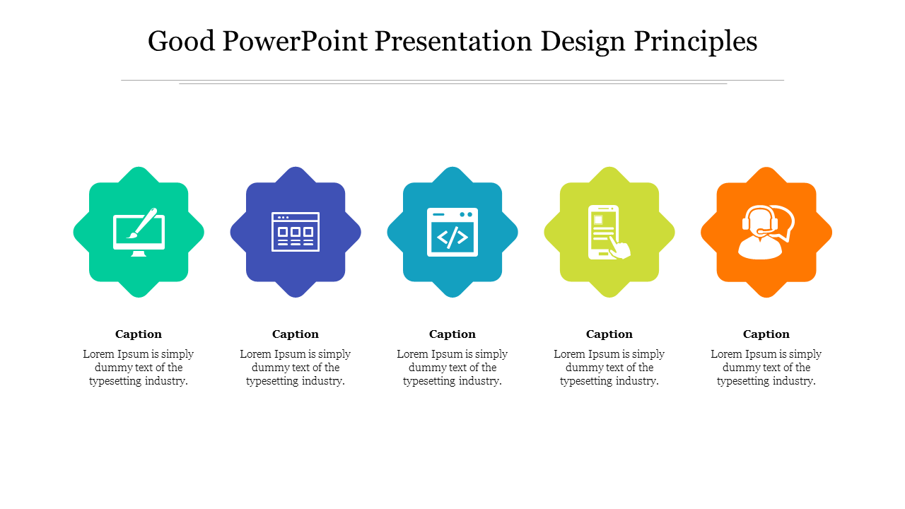 Good PowerPoint Presentation Design Principles Slide
